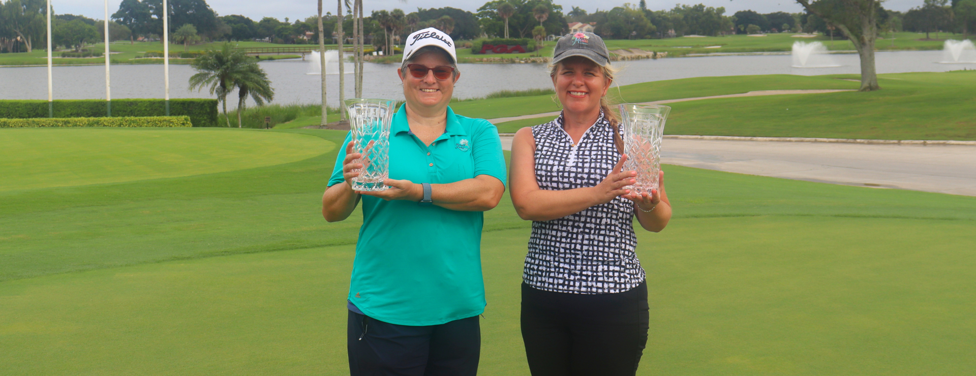 Two Champions Rally at Women's Net